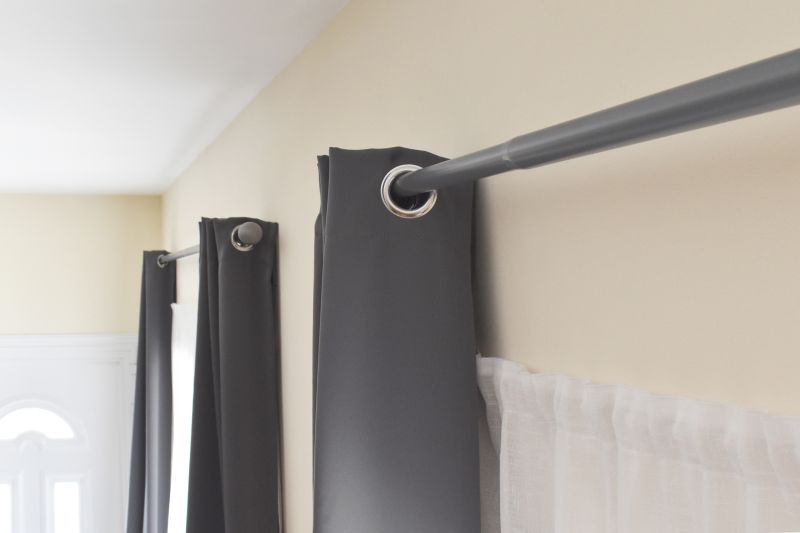 Curtain Rod Installation Costs — Cost of Curtain Rod Installation